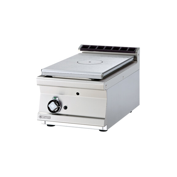 Kuchnia gazowa z płytą żeliwną 7 kW, płyta 370x570 mm, 400x700x280 mm | RM GASTRO, TPT - 74 G