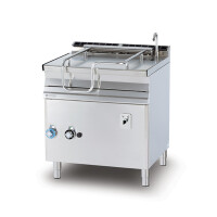 Patelnia gazowa uchylna 50 l, 12 kW, 800x700x900 mm | RM GASTRO, BRM50 - 78 G