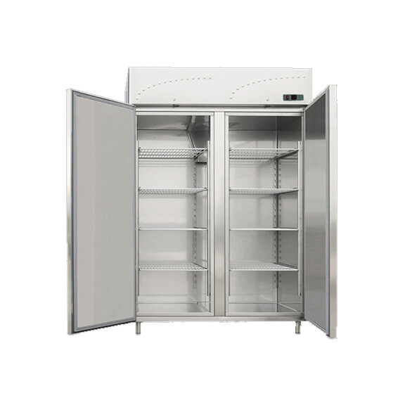Szafa chłodnicza dwudrzwiowa 1300 l, GN 2/1, 0,64 kW, 1420x700x2000 mm | RM GASTRO, LS - 140
