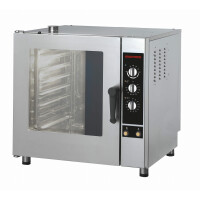 Piec konwekcyjno-parowy gazowy, 7xGN1/1, 800x750x800 mm | INOXTREND, CDA-107G