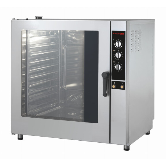 Piec konwekcyjno-parowy elektryczny, 11xGN2/1, 1050x870x1060 mm | INOXTREND, CDA-211E