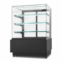 Witryna cukiernicza chłodnicza, frontowa szyba uchylna, 900x690x1300 mm | RESTO QUALITY, Dolce Visione Premium 900