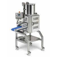 Automatyczna prasa do mięsa, hamburgerów, formowania klopsików, 0,9 kW, 6000 szt./h, 830x1164x1575/2055 mm | RESTO QUALITY, C/E HF