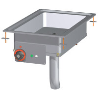 Patelnia multifunkcyjna elektryczna stołowa 4 kW, 400x600x280 mm | RM GASTRO, BRFD - 74 ET