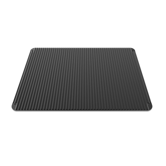 Aluminiowa blacha z powłoką nieprzywierającą 600x400x12 mm | UNOX, FAKIRO.GRILL