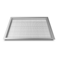 Perforowana blacha ze stali nierdzewnej do smażenia i gotowania na parze 600x400x30 mm | UNOX, STEAM&FRY