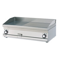 Płyta grillowa elektryczna 4,5+6,75 kW, płyta gładka i ryflowana 995x450 mm, 1000x600x280 mm | RM GASTRO, FTLRT - 610 ET