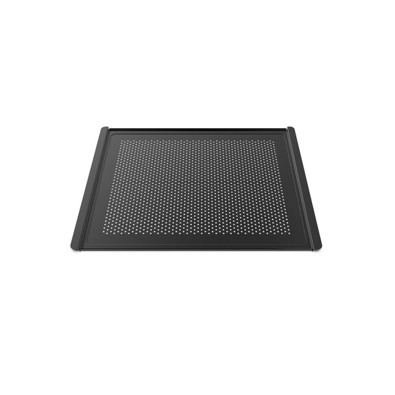 Aluminiowa blacha mikroperforowana z powłoką nieprzywierającą 460x330x10 mm | UNOX, FORO.BLACK