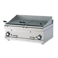 Grill lawowy gazowy 11,6 kW, 800x600x280 mm | RM GASTRO, CWT - 68 G