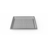 Perforowana blacha ze stali nierdzewnej do smażenia i gotowania na parze 460x330x30 mm | UNOX, STEAM&FRY