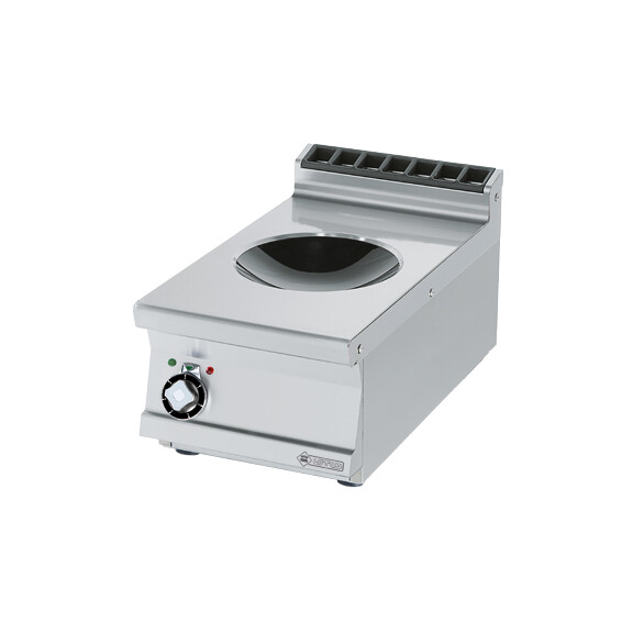 Kuchnia WOK indukcyjna elektryczna, płyta Ø 30 cm, 400x700x280 mm | RM GASTRO, PCIWT - 74 ET