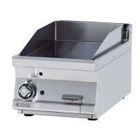Płyta grillowa gazowa 7 kW, płyta ryflowana chromowana 360x510 mm, 400x700x280mm | RM GASTRO, FTRT - 74 GS