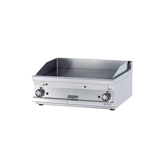 Płyta grillowa gazowa 14 kW, płyta gładka 760x510 mm, 800x700x280mm | RM GASTRO, FTLT - 78 G