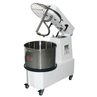 Mikser spiralny trójfazowy dwubiegowy 15 l, 0,6/0,8 kW, 350x690x690 mm | RM GASTRO, HTS 15 2T