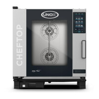 Piec konwekcyjno-parowy 7x GN1/1, elektryczny, 11,7 kW/400V  | UNOX, CHEFTOP MIND.Maps PLUS COUNTERTOP