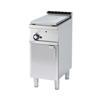 Kuchnia gazowa żeliwna z szafką 7 kW, płyta 370x570 mm, 400x700x900 mm | RM GASTRO, TP - 74G