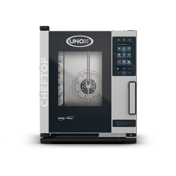 Piec konwekcyjno-parowy 5x GN1/1, elektryczny, 9,3 kW/400V  | UNOX, CHEFTOP MIND.Maps PLUS COMPACT