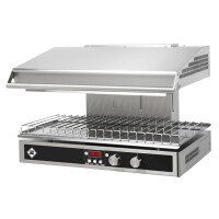 Salamander cyfrowy, 5,3 kW, płyta 725x360 mm, 735x580x520 mm | RM GASTRO, SD 42