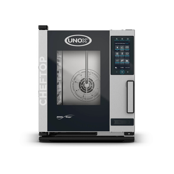Piec konwekcyjno-parowy 5x GN2/3, elektryczny, 5,15 kW/400V  | UNOX, CHEFTOP MIND.Maps PLUS COMPACT