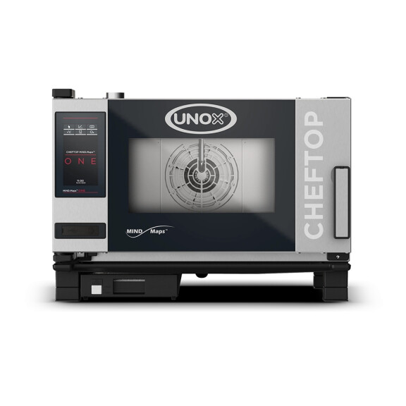 Piec konwekcyjno-parowy 3x GN1/1, elektryczny, 5 kW/400V  | UNOX, CHEFTOP MIND.Maps ONE COUNTERTOP