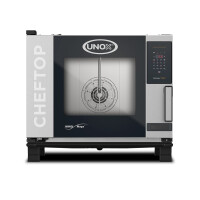 Piec konwekcyjno-parowy 5x GN1/1, elektryczny, 9,3 kW/400V  | UNOX, CHEFTOP MIND.Maps ZERO COUNTERTOP