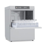 Zmywarka do naczyń i szkła z pompą spustową 60/40/20 koszy/h, kosz: 500x500 mm, 7,9 kW, 600x600x820 mm | RM GASTRO, NT52TP