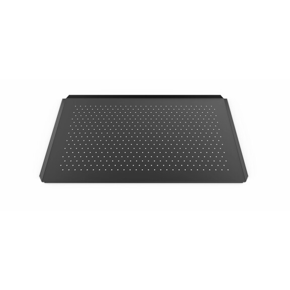 Aluminiowa blacha mikroperforowana nieprzywierająca GN 1/1 | UNOX, FORO.BLACK