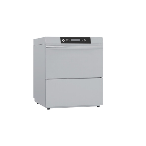 Zmywarka ze zmiękczaczem i pompą odpływu 60/40/20 koszy/h, kosz: 500x500 mm, 6,8 kW, 600x600x720 mm | RM GASTRO, TTA52TS ABT