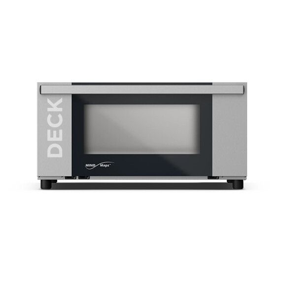 Piec statyczny sterowany z panelu pieca 2 x 600x400 mm, 5,7 kW/400V | UNOX, DECKTOP