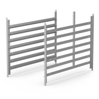 Prowadnice boczne 7x 600x400 do podstaw XWARC-07EF, XWARC-00EF | UNOX, XWALC-07EF-H