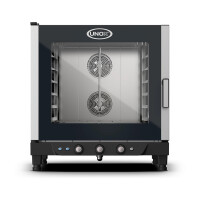 Piec piekarniczy, konwekcyjno-parowy 6x 600x400 mm, elektryczny, 10,5 kW/400V | UNOX, BAKERLUX MANUAL COUNTERTOP