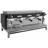 Ekspres do kawy 3-grupowy, czarny, 17,5 l, 4,35 kW, 990x575x465 mm | CREM, Top Version EX3 3GR B PID