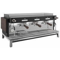 Ekspres do kawy 3-grupowy, czarny, 17,5 l, 4,35 kW, 990x575x465 mm | CREM, Premium Version EX3 3GR B Premium