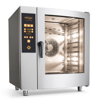 Piec konwekcyjno-parowy iniekcyjny 10x GN 1/1 + 1x GN 1/1, 933x867x1080 mm | RETIGO, Orange 1011in