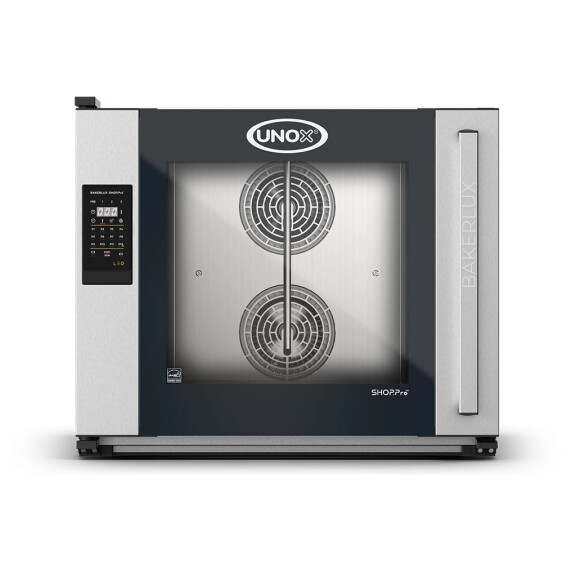 Piec konwekcyjny z nawilżaniem i ręcznym otwiernianiem 6x 600x400 mm, 10,3 kW/400V, Vittoria.Matic | UNOX, BAKERLUX SHOP.Pro LED