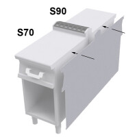 Maskownica boczna lewa do linii 700 i 900 RM Gastro | RM GASTRO, TMA-79SX