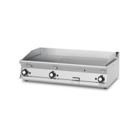 Płyta grillowa gazowa, 3 strefy grzewcze, 21 kW, płyta gładka chromowana 1160x510 mm, 1200x700x280 mm | RM GASTRO, FTLT - 712 GS3