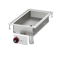 Patelnia stołowa multifunkcyjna elektryczna 5,2 kW, wanna 300x680x100 mm, 400x800x280 mm | RM GASTRO, BRFD - 84 ET