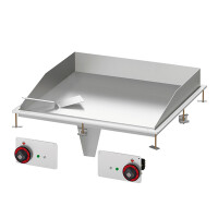 Płyta grillowa stołowa elektryczna 2x7,5 kW, płyta gładka chromowana 760x680 mm, 800x800x220 mm | RM GASTRO, FTLD - 88 ETS