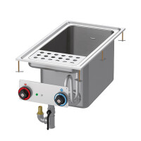 Urządzenie do gotowania makaronu stołowe elektryczne 13,5 kW, wanna 307x509x327 mm, 400x800x510 mm | RM GASTRO, CPD - 84 ET