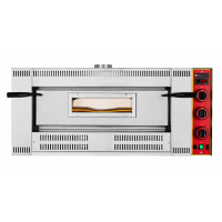 Piec do pizzy gazowy jednokomorowy, 4x 36 cm, 1095x940x470 mm | RESTO QUALITY, GASR4 XL