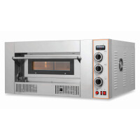 Piec do pizzy gazowy jednokomorowy, 9x 30 cm, 1300x1140x475 mm | RESTO QUALITY, GASR9