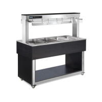 Witryna grzewcza, sterowanie cyfrowe 2,2 kW, 3x GN 1/1 200 mm, 1169x650x1448 mm | RM GASTRO, TR - red+ 3 H
