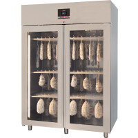 Szafa do sezonowania salami, sera, produktów wegańskich, 80/140 kg, 1460x850x2115 mm | ZERNIKE, Klima Aging Basic KAE1500PV