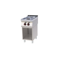 Kuchnia gazowa 3,5+6 kW, 400x700x900 mm | REDFOX, SPB 70/40 G