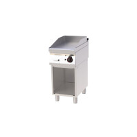 Płyta grillowa gazowa 7 kW, płyta grzewcza gładka chromowana 396x510 mm, 400x700x900 mm | REDFOX, FTHC 70/40 G