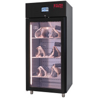 Szafa do sezonowania mięsa, czarna 60/160 kg, 920x800x2115 mm | ZERNIKE, Klima Meat System KMS900PVB