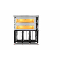 Piec piekarniczy modułowy 2-komorowy, elektryczny, 24,4 kW, 400 V, 1660x1400x1930 mm | RESTO QUALITY, MD/1400/1