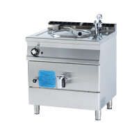 Kocioł gazowy z automatycznym dopuszczaniem wody do płaszcza wodnego 50 l, 15,5 kW, 800x700x900 mm | RM GASTRO, PI50A - 78 G