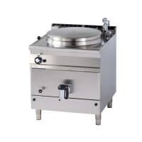 Kocioł gazowy z automatycznym dopuszczaniem wody do płaszcza wodnego, 800x900x900 mm | RM GASTRO, PI150A - 98 G